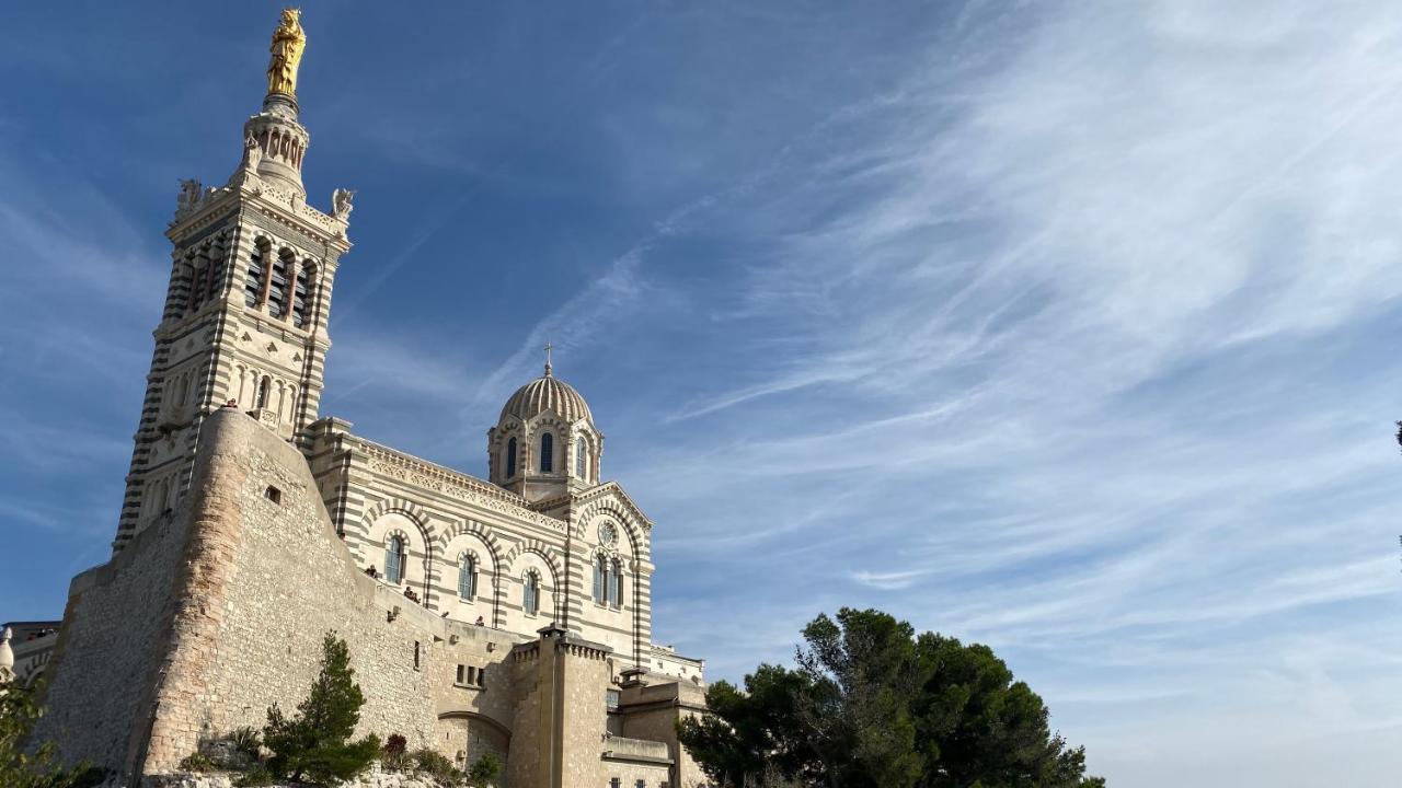 マルセイユEscale Marseillaise, Grand T2 Calme, Pres Du Vieux Port Pour 2 A 4 Personnes, Nettoyage Rigoureuxアパートメント エクステリア 写真