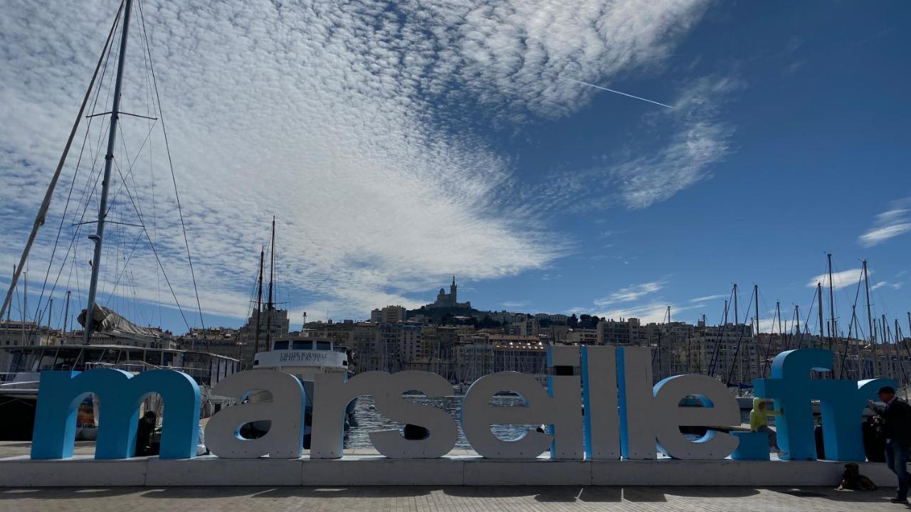 マルセイユEscale Marseillaise, Grand T2 Calme, Pres Du Vieux Port Pour 2 A 4 Personnes, Nettoyage Rigoureuxアパートメント エクステリア 写真